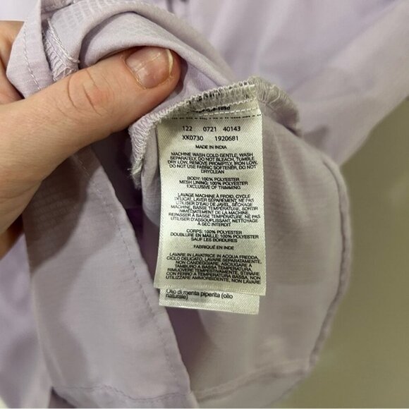 Columbia Lavender Purple Short Sleeve Outdoor Lightweight Button Down Shirt XL - Picture 4 of 6